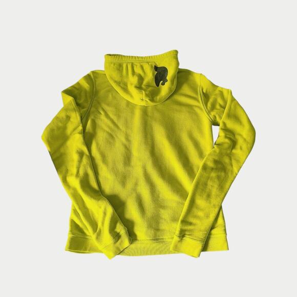 FreeCity Superfluff Lux Zip Hoodie Size 1/ US Small Glowlight Yellow - Picture 5 of 6